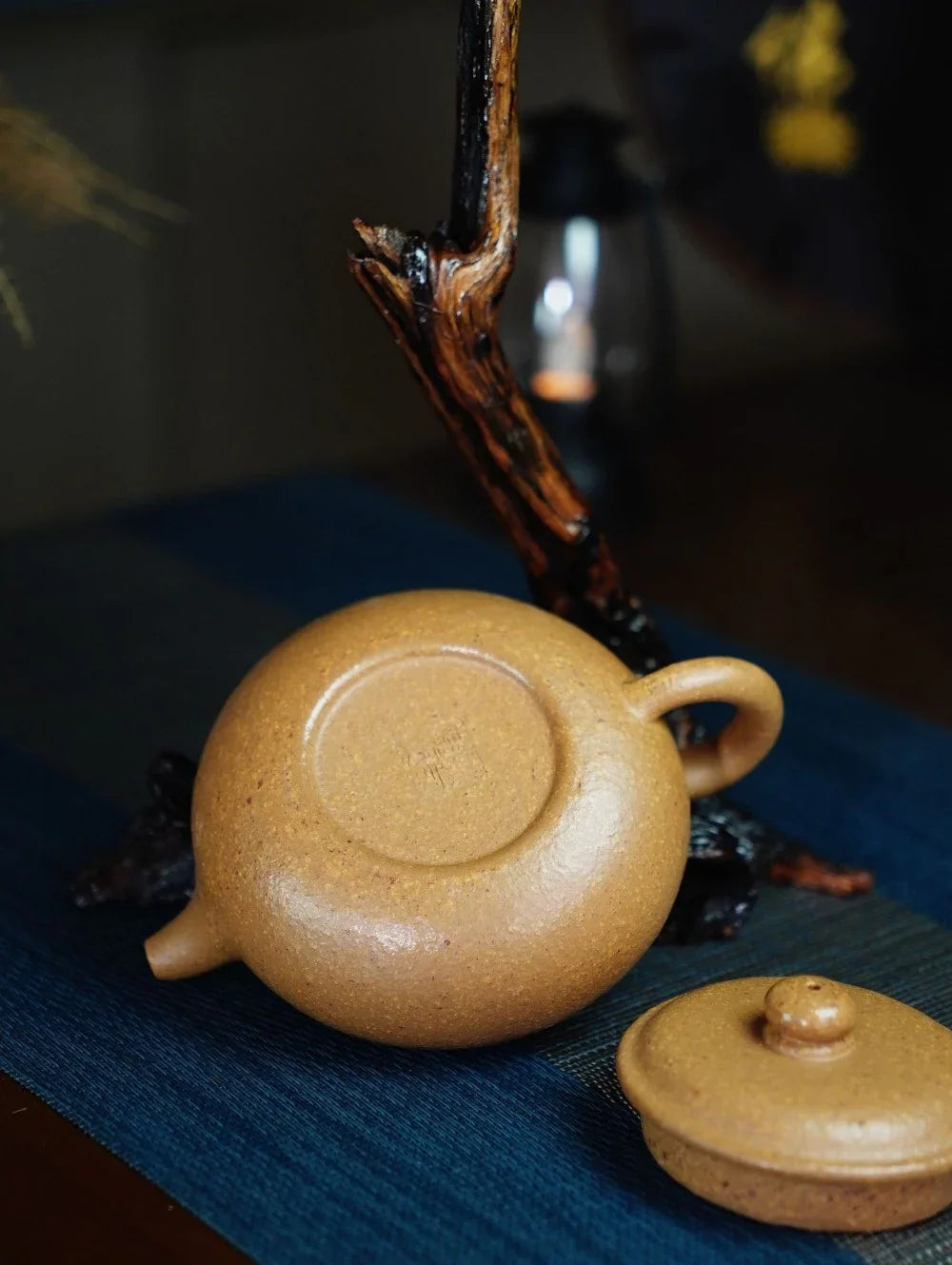 Teko Zisha Yixing Buatan Tangan Sepenuhnya [Fanggu Pot] (Duan Ni - 260ml)