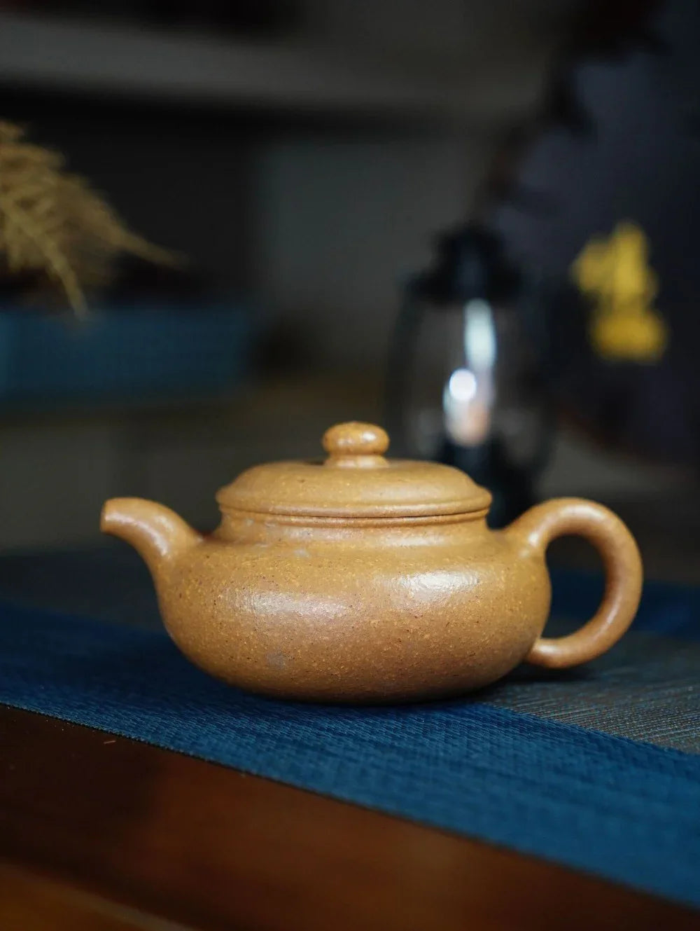 Teko Zisha Yixing Buatan Tangan Sepenuhnya [Fanggu Pot] (Duan Ni - 260ml)