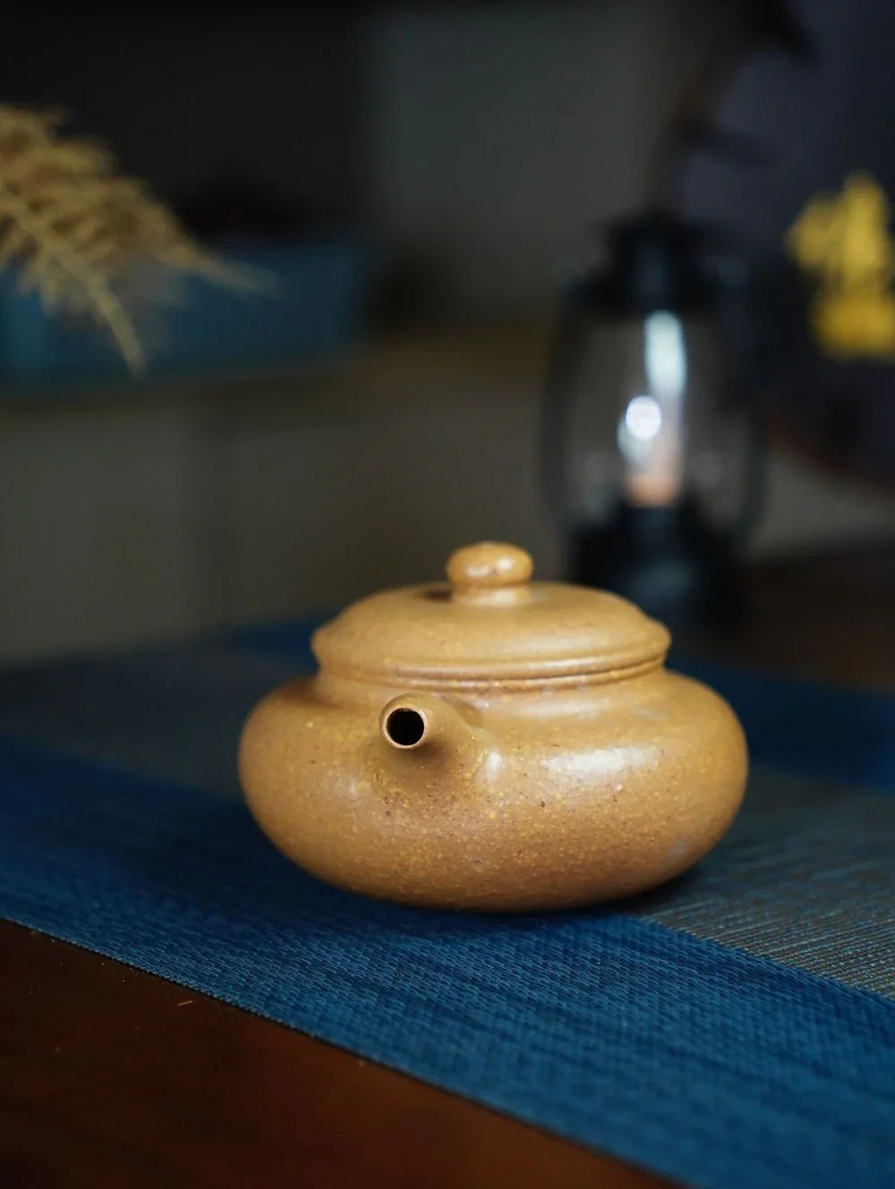 Teko Zisha Yixing Buatan Tangan Sepenuhnya [Fanggu Pot] (Duan Ni - 260ml)