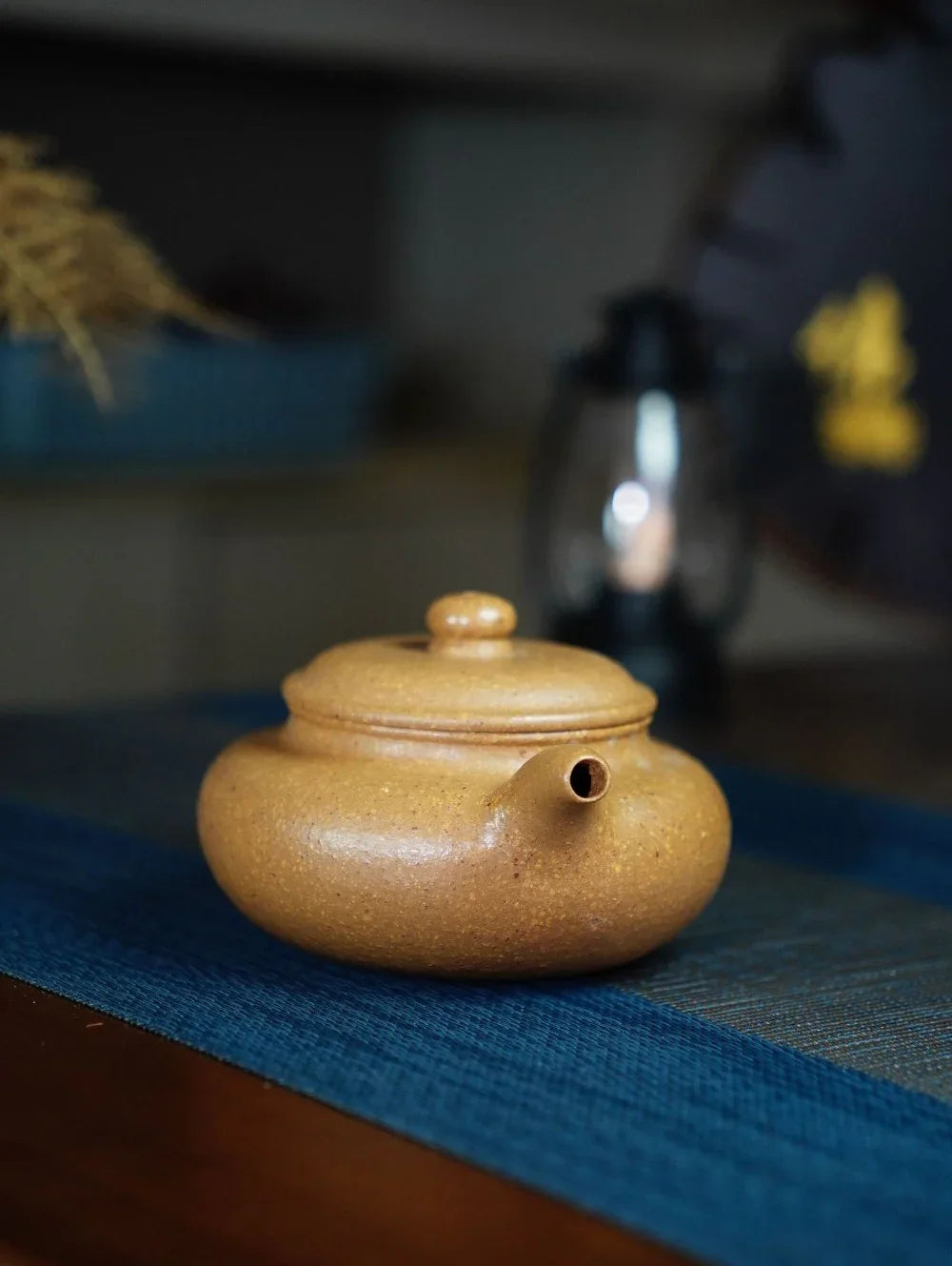Teko Zisha Yixing Buatan Tangan Sepenuhnya [Fanggu Pot] (Duan Ni - 260ml)