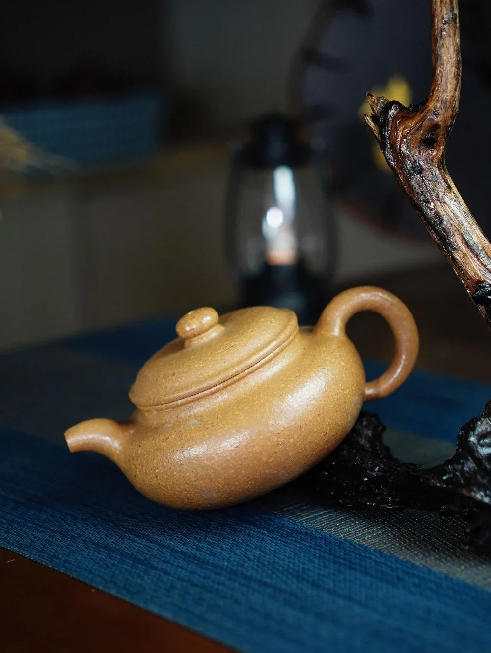 Teko Zisha Yixing Buatan Tangan Sepenuhnya [Fanggu Pot] (Duan Ni - 260ml)