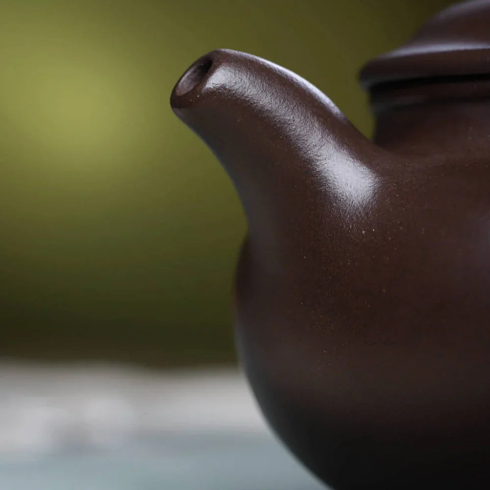 Teko Zisha Yixing Buatan Tangan Sepenuhnya [Fanggu Pot] (Lao Zi Ni - 230ml)