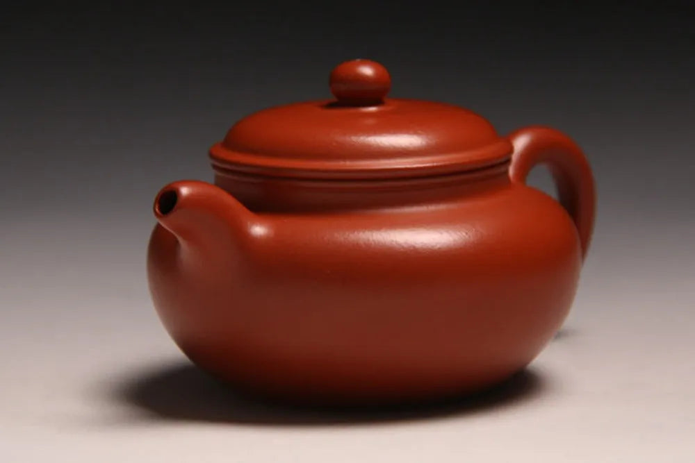 Full Handmade Yixing Zisha Teapot [Fanggu Pot] (Zhao Zhuang Zhu Ni - 250ml) - YIQIN TEA HOUSE | yiqinteahouse.com | 200-300ml, full handmade zisha teapot, new arrival, plain smooth, teapot, teaware