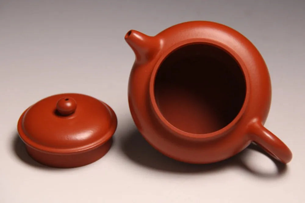 Full Handmade Yixing Zisha Teapot [Fanggu Pot] (Zhao Zhuang Zhu Ni - 250ml) - YIQIN TEA HOUSE | yiqinteahouse.com | 200-300ml, full handmade zisha teapot, new arrival, plain smooth, teapot, teaware