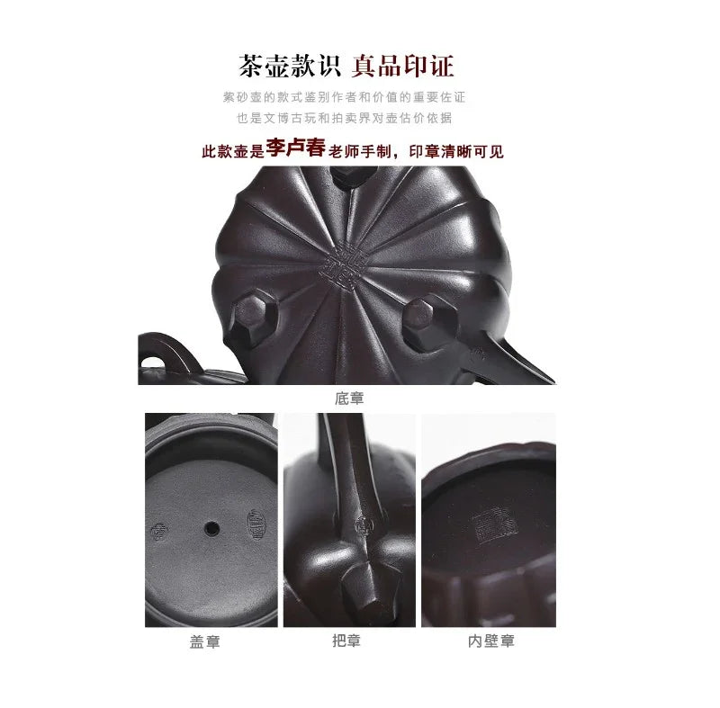 Full Handmade Yixing Zisha Teapot [Fanyin Shi Piao] (Lao Zi Ni - 380ml) - YIQIN TEA HOUSE | yiqinteahouse.com | >300ml, full handmade zisha teapot, teapot, teaware