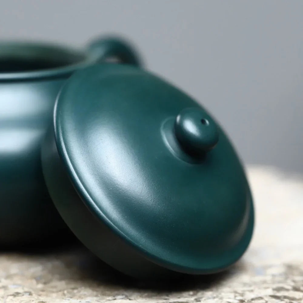 full-handmade-yixing-zisha-teapot-gao-pan-pot-minguo-lu-ni-330ml-yiqin-tea-house-yiqinteahouse-com-10 - YIQIN TEA HOUSE 一沁茶舍 yiqinteahouse.com
