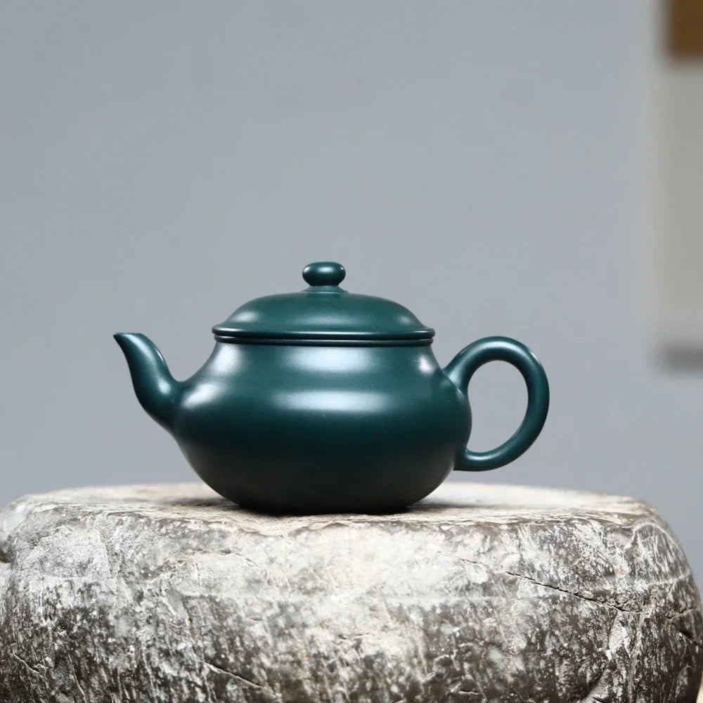 full-handmade-yixing-zisha-teapot-gao-pan-pot-minguo-lu-ni-330ml-yiqin-tea-house-yiqinteahouse-com-3 - YIQIN TEA HOUSE 一沁茶舍 yiqinteahouse.com