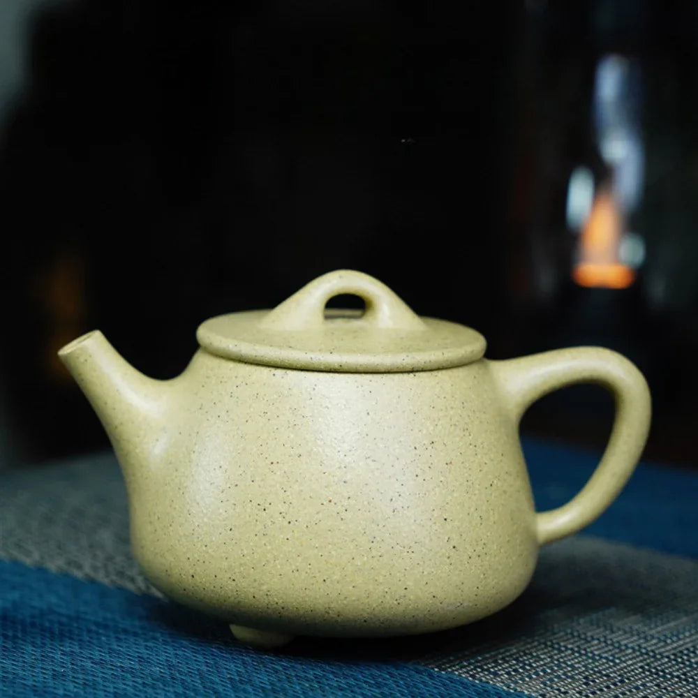 Teko Zisha Yixing Buatan Tangan Sepenuhnya [Gao Shi Piao Pot] (Benson Lu Ni - 190ml)
