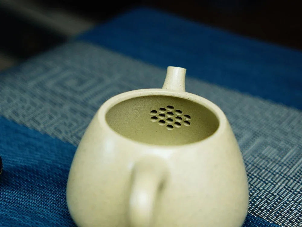 Teko Zisha Yixing Buatan Tangan Sepenuhnya [Gao Shi Piao Pot] (Benson Lu Ni - 190ml)