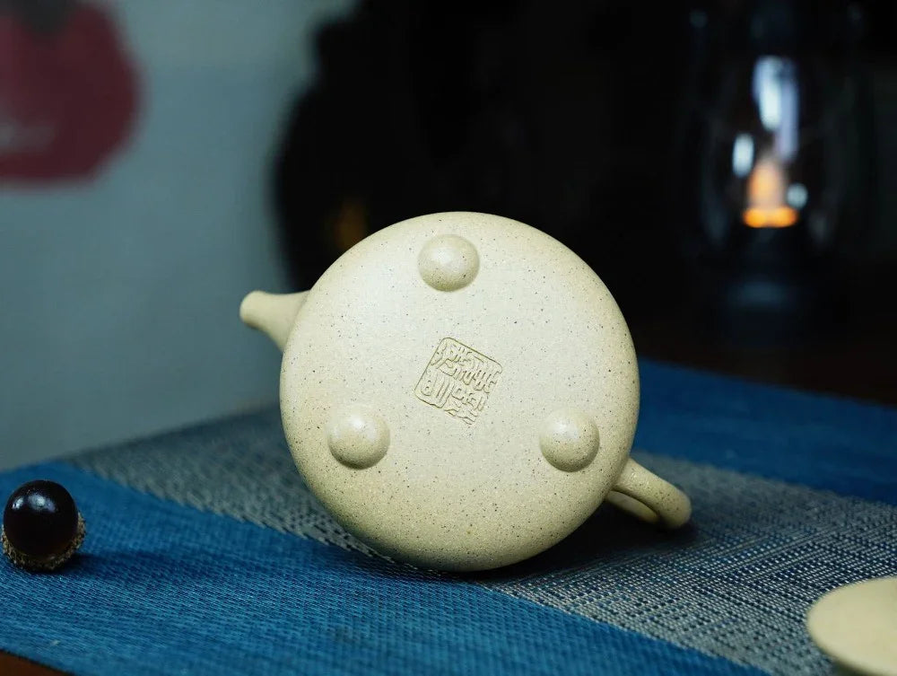 Teko Zisha Yixing Buatan Tangan Sepenuhnya [Gao Shi Piao Pot] (Benson Lu Ni - 190ml)