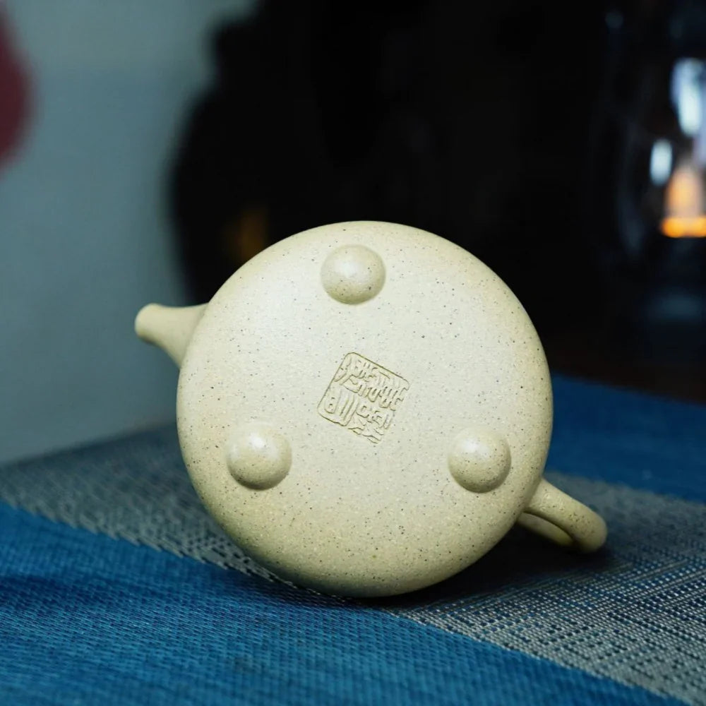 Teko Zisha Yixing Buatan Tangan Sepenuhnya [Gao Shi Piao Pot] (Benson Lu Ni - 190ml)