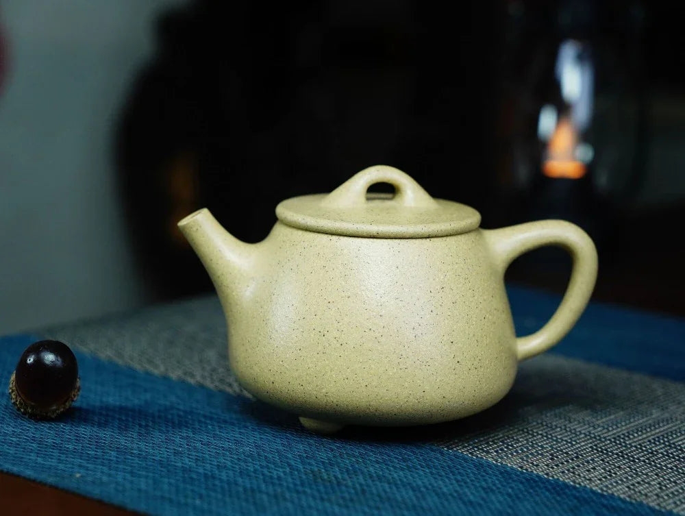 Teko Zisha Yixing Buatan Tangan Sepenuhnya [Gao Shi Piao Pot] (Benson Lu Ni - 190ml)