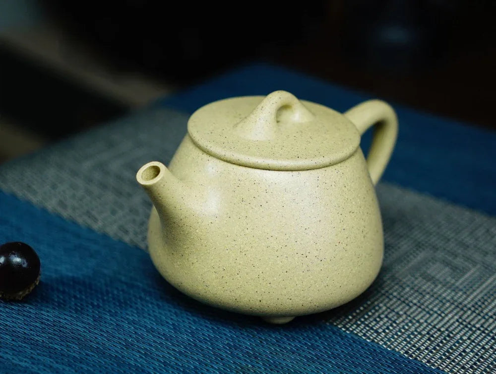 Teko Zisha Yixing Buatan Tangan Sepenuhnya [Gao Shi Piao Pot] (Benson Lu Ni - 190ml)