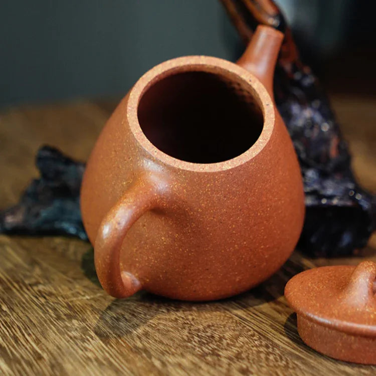 Teko Zisha Yixing Buatan Tangan Sepenuhnya [Gao Shi Piao Pot] (Jiang Po Ni - 230ml)
