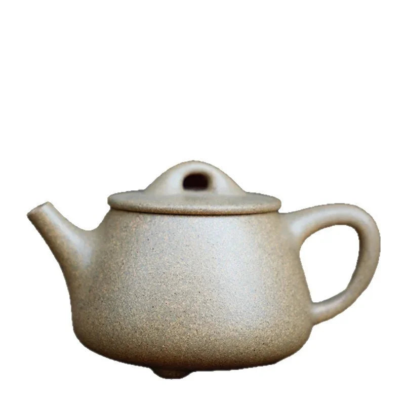 Teko Zisha Yixing Buatan Tangan Sepenuhnya [Gao Shi Piao Pot] (Qing Duan Ni - 190ml)