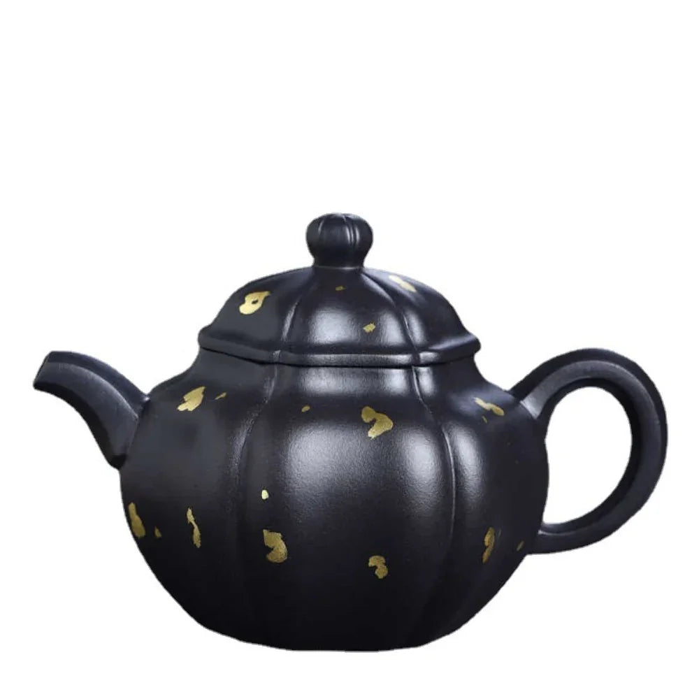 Teko Zisha Yixing Buatan Tangan Sepenuhnya [Golden Lotus Seed Pot] (Shi Huang - 300ml)