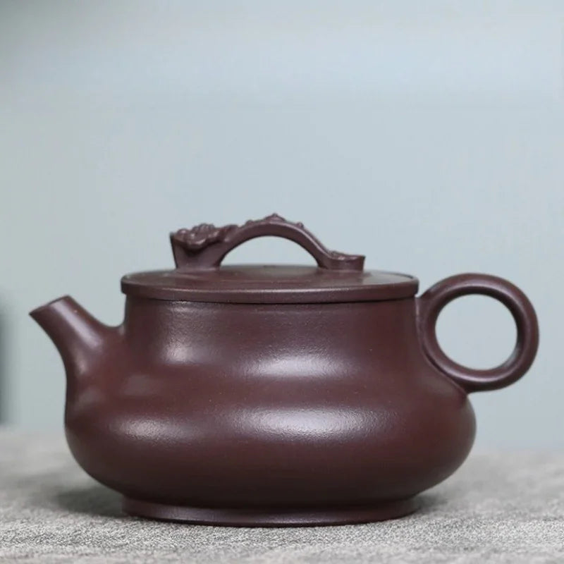 Teko Zisha Yixing Buatan Tangan Sepenuhnya [Good Luck] (Lao Zi Ni - 320ml)