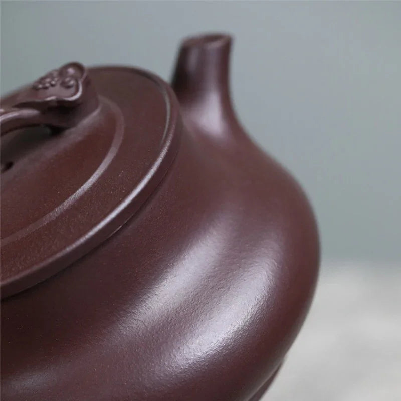 Teko Zisha Yixing Buatan Tangan Sepenuhnya [Good Luck] (Lao Zi Ni - 320ml)