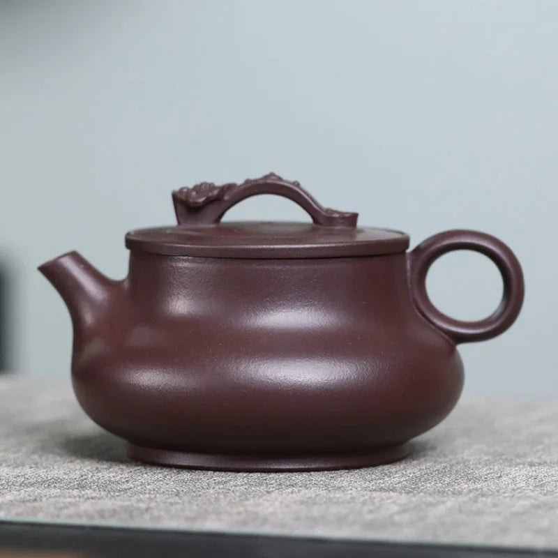 Teko Zisha Yixing Buatan Tangan Sepenuhnya [Good Luck] (Lao Zi Ni - 320ml)
