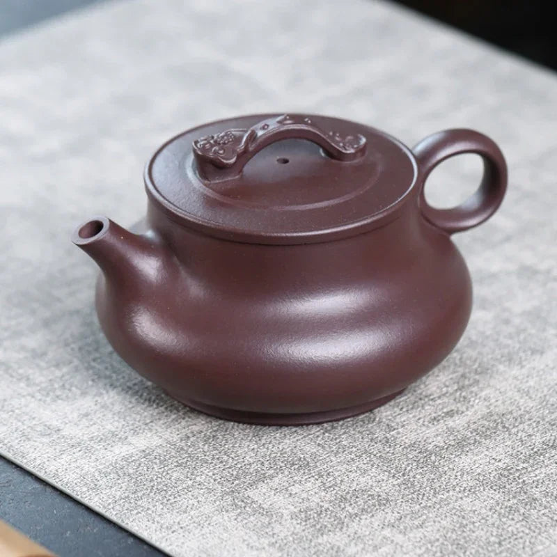Teko Zisha Yixing Buatan Tangan Sepenuhnya [Good Luck] (Lao Zi Ni - 320ml)