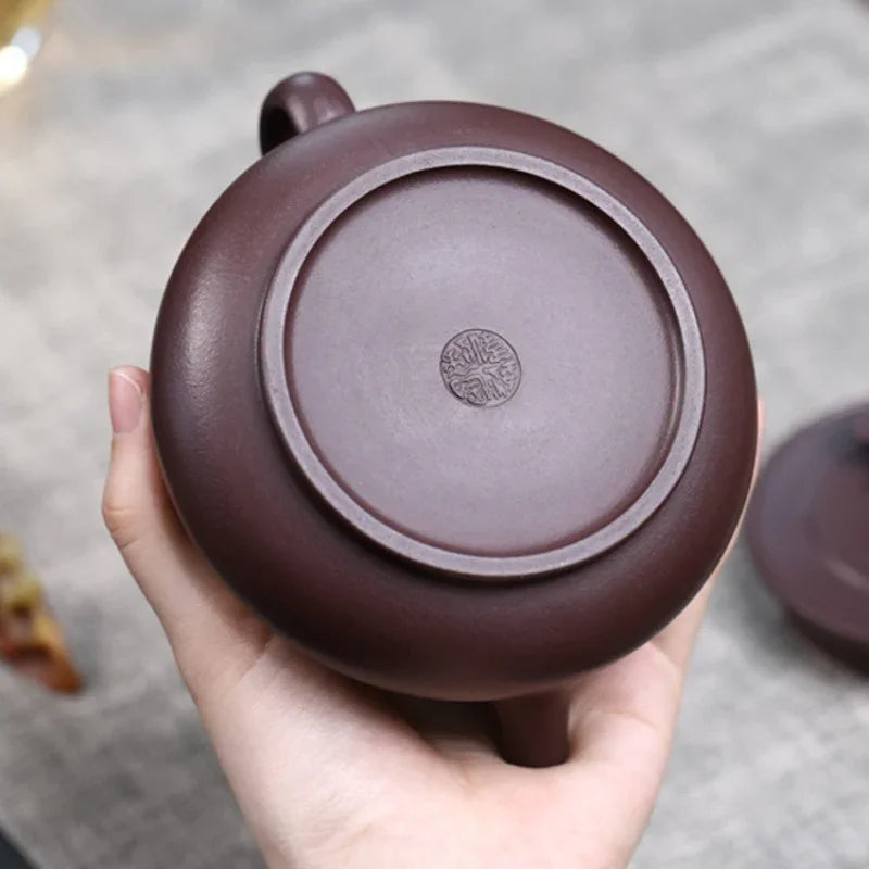 Teko Zisha Yixing Buatan Tangan Sepenuhnya [Good Luck] (Lao Zi Ni - 320ml)