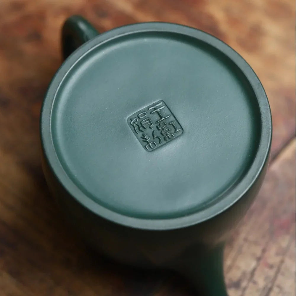 full-handmade-yixing-zisha-teapot-han-duo-pot-mingguo-lu-ni-180ml-yiqin-tea-house-yiqinteahouse-com-7 - YIQIN TEA HOUSE 一沁茶舍 yiqinteahouse.com