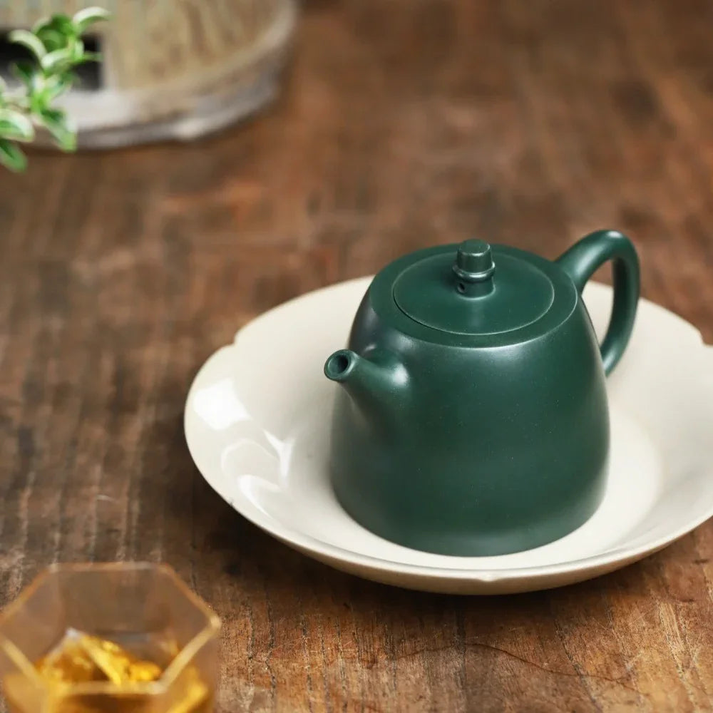 full-handmade-yixing-zisha-teapot-han-duo-pot-mingguo-lu-ni-180ml-yiqin-tea-house-yiqinteahouse-com-8 - YIQIN TEA HOUSE 一沁茶舍 yiqinteahouse.com