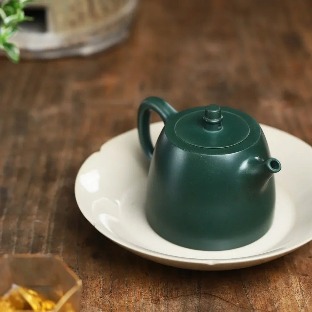 full-handmade-yixing-zisha-teapot-han-duo-pot-mingguo-lu-ni-180ml-yiqin-tea-house-yiqinteahouse-com-9 - YIQIN TEA HOUSE 一沁茶舍 yiqinteahouse.com
