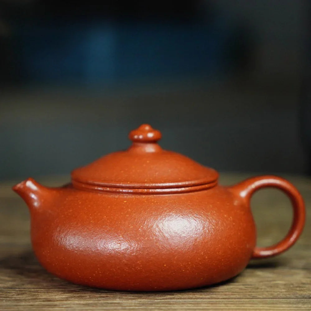 Full Handmade Yixing Zisha Teapot [Han Jiang Pot] (Li Pi Zhu Ni - 190ml) - YIQIN TEA HOUSE | yiqinteahouse.com | <200ml, full handmade zisha teapot, plain smooth, teapot, teaware