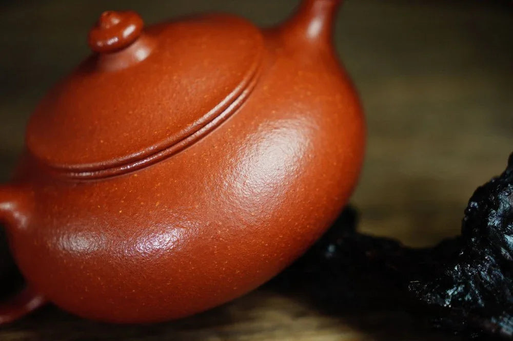 Full Handmade Yixing Zisha Teapot [Han Jiang Pot] (Li Pi Zhu Ni - 190ml) - YIQIN TEA HOUSE | yiqinteahouse.com | <200ml, full handmade zisha teapot, plain smooth, teapot, teaware