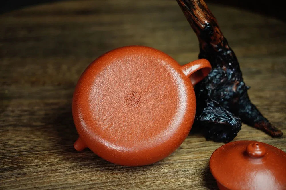 Full Handmade Yixing Zisha Teapot [Han Jiang Pot] (Li Pi Zhu Ni - 190ml) - YIQIN TEA HOUSE | yiqinteahouse.com | <200ml, full handmade zisha teapot, plain smooth, teapot, teaware