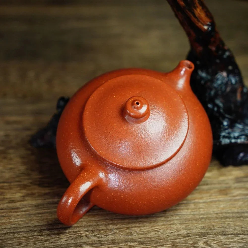 Full Handmade Yixing Zisha Teapot [Han Jiang Pot] (Li Pi Zhu Ni - 190ml) - YIQIN TEA HOUSE | yiqinteahouse.com | <200ml, full handmade zisha teapot, plain smooth, teapot, teaware