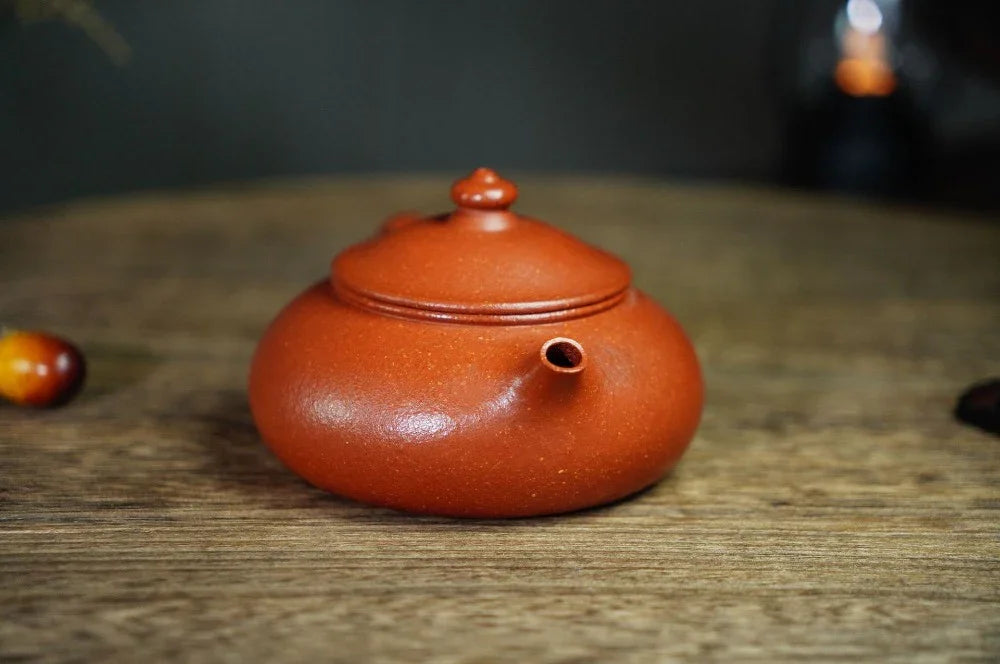 Full Handmade Yixing Zisha Teapot [Han Jiang Pot] (Li Pi Zhu Ni - 190ml) - YIQIN TEA HOUSE | yiqinteahouse.com | <200ml, full handmade zisha teapot, plain smooth, teapot, teaware
