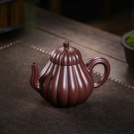 Full Handmade Yixing Zisha Teapot [Han Qing] (Zi Ni - 260ml)