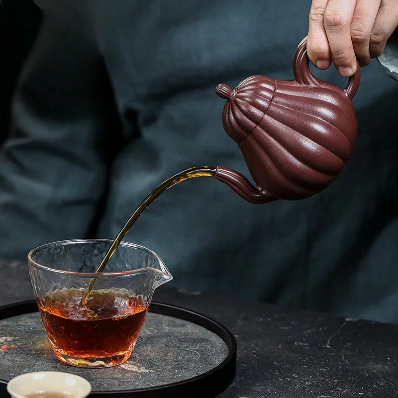 Full Handmade Yixing Zisha Teapot [Han Qing] (Zi Ni - 260ml)