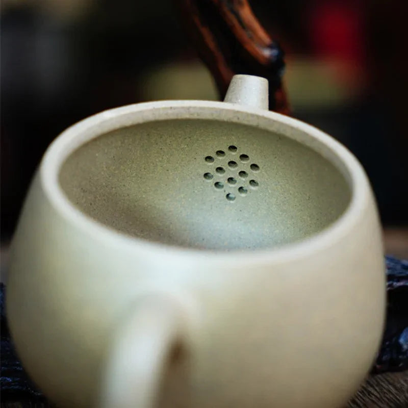 full-handmade-yixing-zisha-teapot-hanwa-pot-qing-duan-ni-240ml-yiqin-tea-house-yiqinteahouse-com-10 - YIQIN TEA HOUSE 一沁茶舍 yiqinteahouse.com