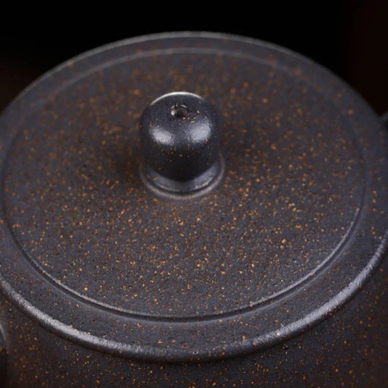 Full Handmade Yixing Zisha Teapot [Hanwa Pot] (Tian Qing Ni - 250ml) - YIQIN TEA HOUSE | yiqinteahouse.com | 200-300ml, full handmade zisha teapot, plain smooth, teapot, teaware
