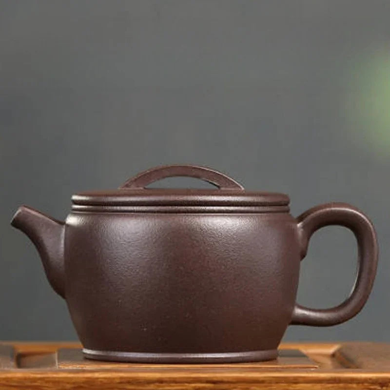 Teko Zisha Yixing Buatan Tangan Sepenuhnya [Hanwa Pot] (Zi Ni - 310ml)