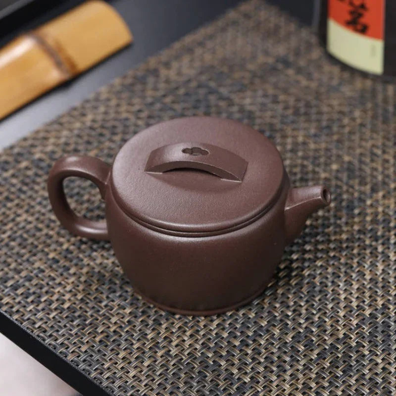 Teko Zisha Yixing Buatan Tangan Sepenuhnya [Hanwa Pot] (Zi Ni - 310ml)