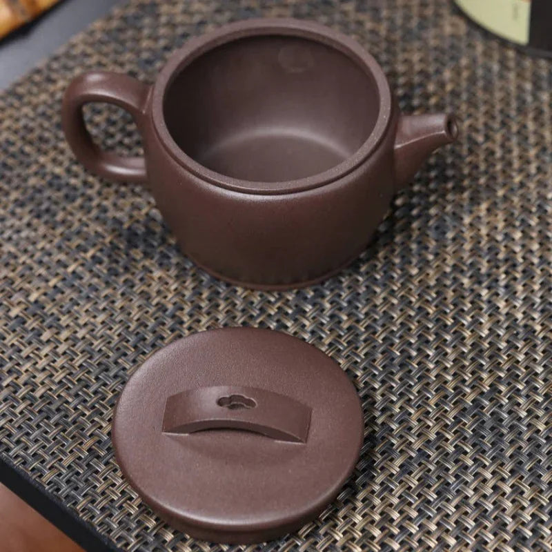 Teko Zisha Yixing Buatan Tangan Sepenuhnya [Hanwa Pot] (Zi Ni - 310ml)