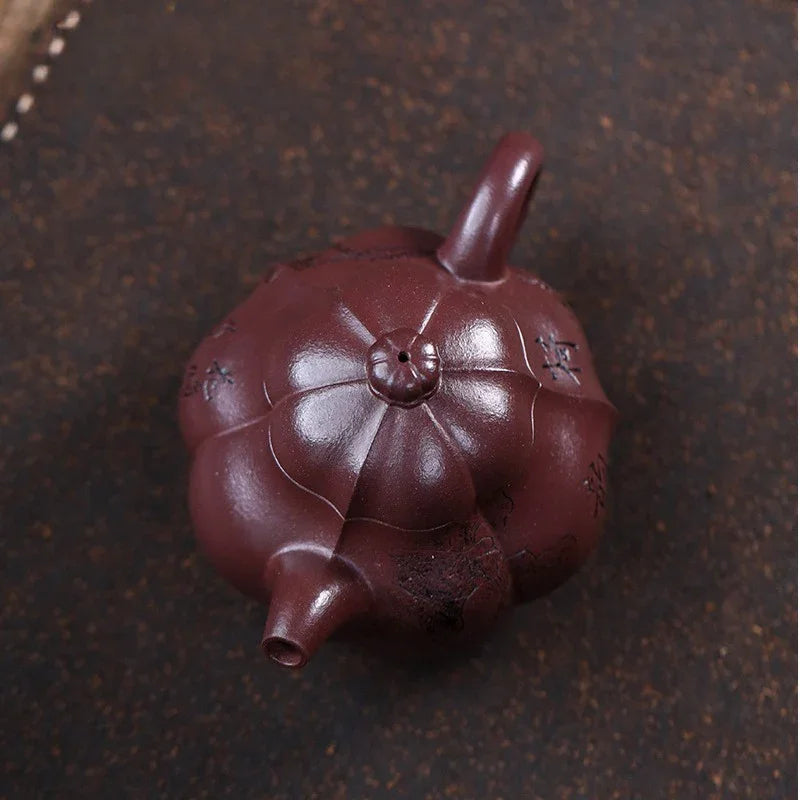 Teko Zisha Yixing Buatan Tangan Sepenuhnya [He Yun] (Zi Ni - 250ml)