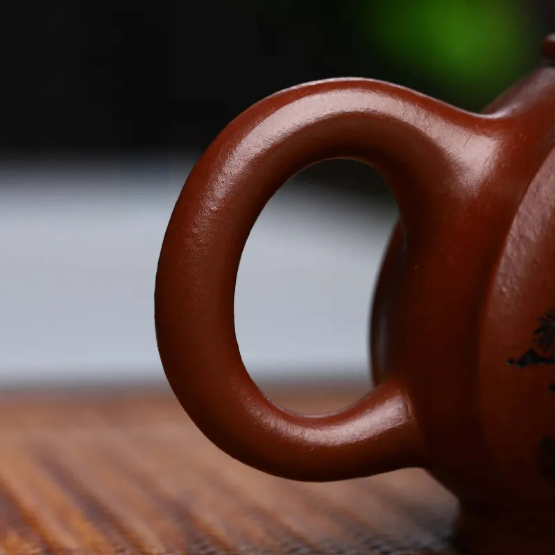 Full Handmade Yixing Zisha Teapot [Heqi Zhi Xiang] (Lao Zi Ni - 320ml) - YIQIN TEA HOUSE | yiqinteahouse.com | >300ml, full handmade zisha teapot, new arrival, teapot, teaware