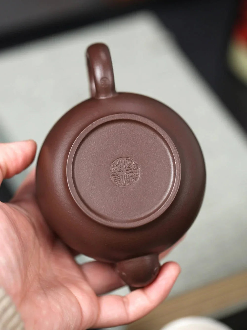 Teko Zisha Yixing Buatan Tangan Sepenuhnya [Hong Fu Pot] (Zi Ni - 270ml)