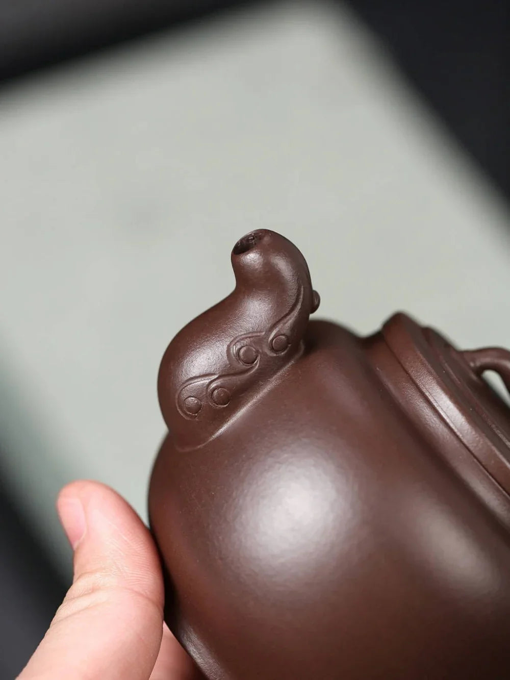 Teko Zisha Yixing Buatan Tangan Sepenuhnya [Hong Fu Pot] (Zi Ni - 270ml)
