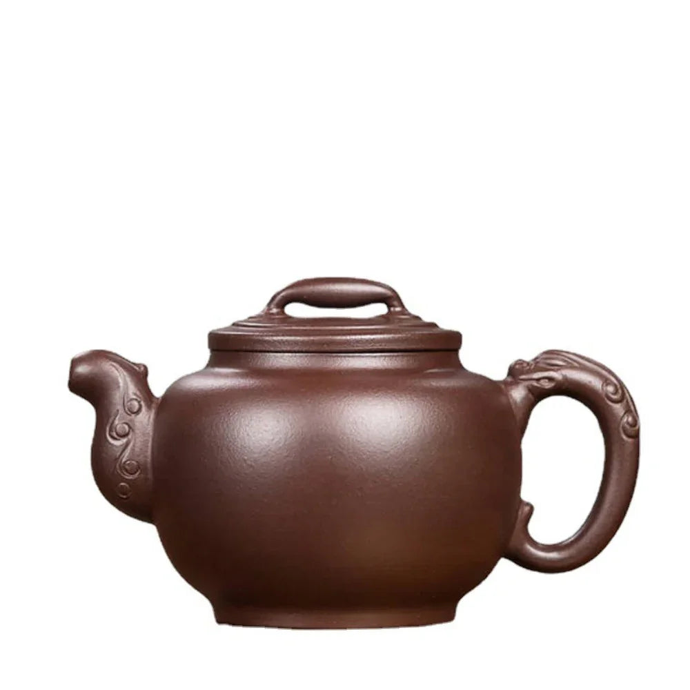 Teko Zisha Yixing Buatan Tangan Sepenuhnya [Hong Fu Pot] (Zi Ni - 270ml)