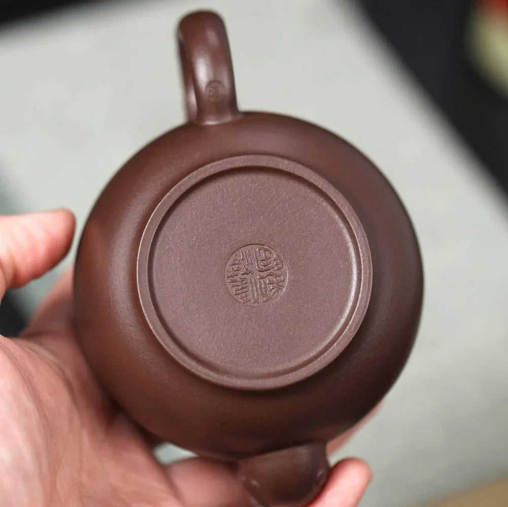 Teko Zisha Yixing Buatan Tangan Sepenuhnya [Hong Fu Pot] (Zi Ni - 270ml)