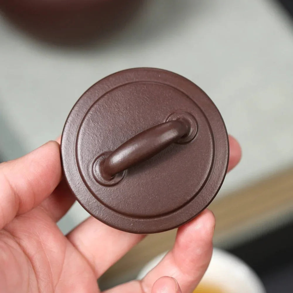 Teko Zisha Yixing Buatan Tangan Sepenuhnya [Hong Fu Pot] (Zi Ni - 270ml)