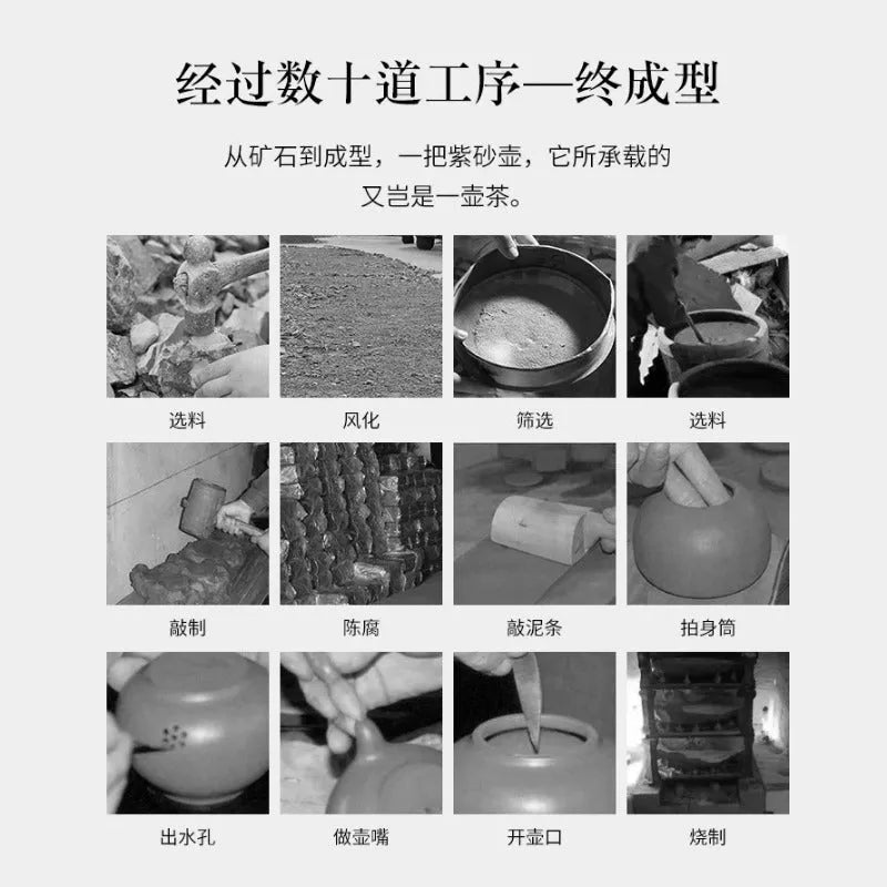 Full Handmade Yixing Zisha Teapot [Hong Xing Piao Xiang] (Zi Jia Ni - 320ml) - YIQIN TEA HOUSE | yiqinteahouse.com | >300ml, full handmade zisha teapot, new arrival, teapot, teaware