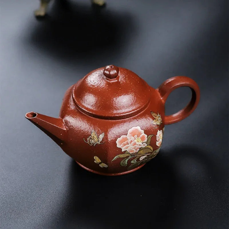 Full Handmade Yixing Zisha Teapot [Hua Ban Cha Xiang] 240ml