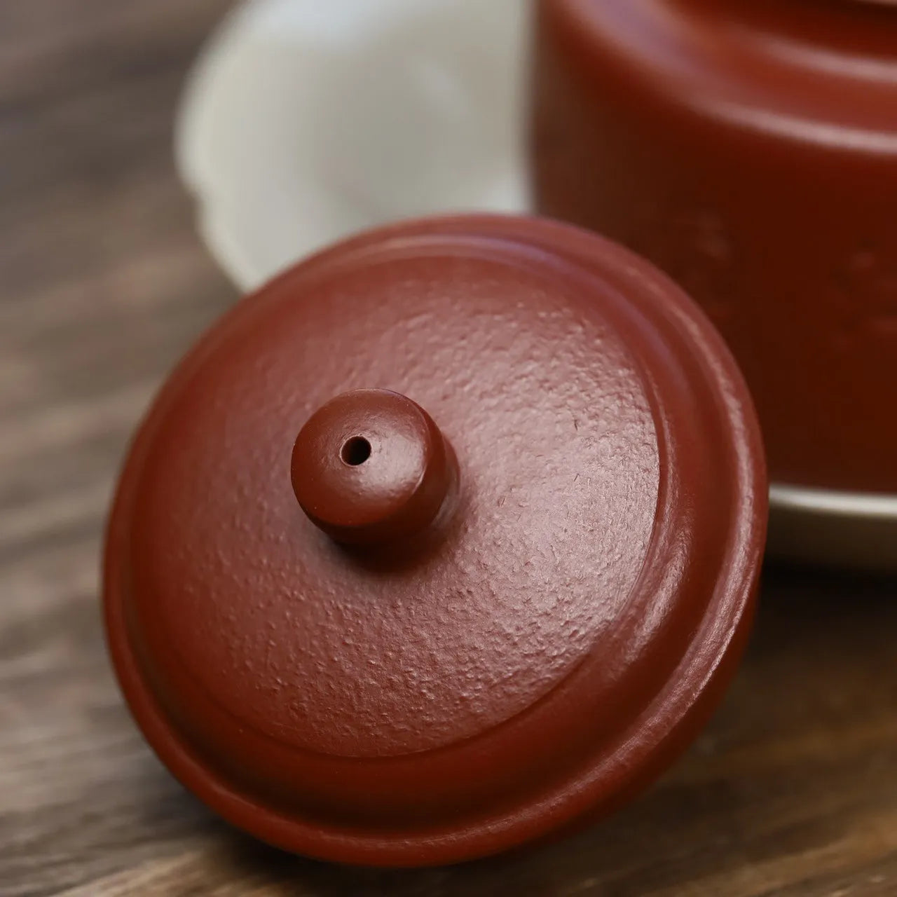 Full Handmade Yixing Zisha Teapot [Jian Liu De Zhong Pot] (Dahongpao - 240ml) - YIQIN TEA HOUSE | yiqinteahouse.com | 200-300ml, full handmade zisha teapot, new arrival, teapot, teaware